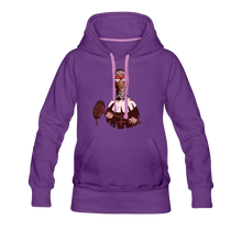 Load image into Gallery viewer, Evil Nun Hammer Hoodie (Womens) - purple
