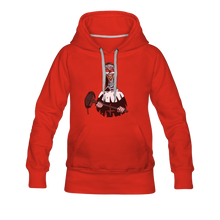 Load image into Gallery viewer, Evil Nun Hammer Hoodie (Womens) - red
