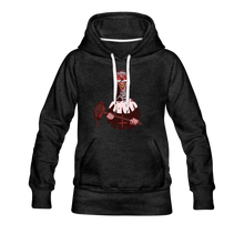 Load image into Gallery viewer, Evil Nun Hammer Hoodie (Womens) - charcoal gray