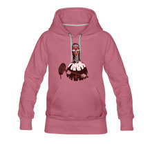 Load image into Gallery viewer, Evil Nun Hammer Hoodie (Womens) - mauve