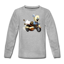 Load image into Gallery viewer, Evil Nun Joseph Long-Sleeve T-Shirt - heather gray