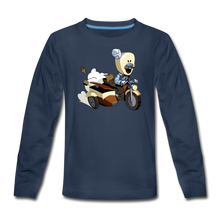 Load image into Gallery viewer, Evil Nun Joseph Long-Sleeve T-Shirt - navy