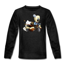 Load image into Gallery viewer, Evil Nun Joseph Long-Sleeve T-Shirt - charcoal gray