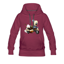 Load image into Gallery viewer, Evil Nun Joseph Hoodie (Womens) - burgundy