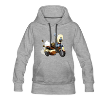 Load image into Gallery viewer, Evil Nun Joseph Hoodie (Womens) - heather gray