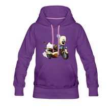 Load image into Gallery viewer, Evil Nun Joseph Hoodie (Womens) - purple