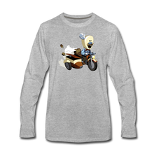 Load image into Gallery viewer, Evil Nun Joseph Long-Sleeve T-Shirt (Mens) - heather gray