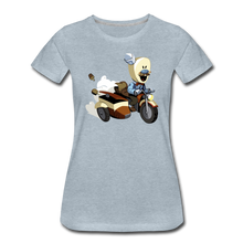 Load image into Gallery viewer, Evil Nun Joseph T-Shirt (Womens) - heather ice blue