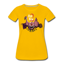 Load image into Gallery viewer, Evil Nun Mutant Chickens T-Shirt (Womens) - sun yellow