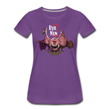 Load image into Gallery viewer, Evil Nun Mutant Chickens T-Shirt (Womens) - purple