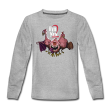 Load image into Gallery viewer, Evil Nun Mutant Chickens Long-Sleeve T-Shirt - heather gray