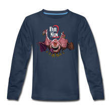 Load image into Gallery viewer, Evil Nun Mutant Chickens Long-Sleeve T-Shirt - navy