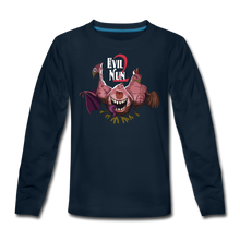 Load image into Gallery viewer, Evil Nun Mutant Chickens Long-Sleeve T-Shirt - deep navy