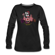 Load image into Gallery viewer, Evil Nun Mutant Chickens Long-Sleeve T-Shirt (Womens) - black