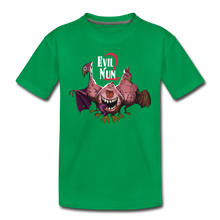 Load image into Gallery viewer, Evil Nun Mutant Chickens T-Shirt - kelly green