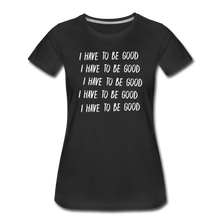 Load image into Gallery viewer, Evil Nun Be Good T-Shirt (Womens) - black