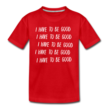 Load image into Gallery viewer, Evil Nun Be Good T-Shirt - red
