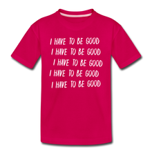 Load image into Gallery viewer, Evil Nun Be Good T-Shirt - dark pink