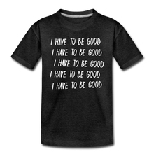 Load image into Gallery viewer, Evil Nun Be Good T-Shirt - charcoal gray
