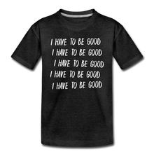 Load image into Gallery viewer, Evil Nun Be Good T-Shirt - charcoal gray