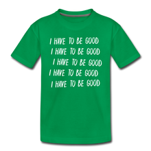 Load image into Gallery viewer, Evil Nun Be Good T-Shirt - kelly green