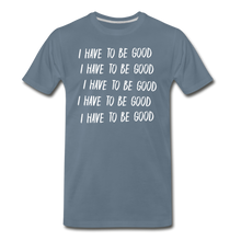 Load image into Gallery viewer, Evil Nun Be Good T-Shirt (Mens) - steel blue