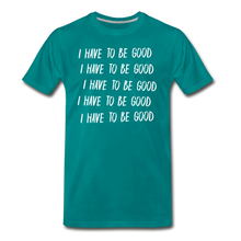 Load image into Gallery viewer, Evil Nun Be Good T-Shirt (Mens) - teal