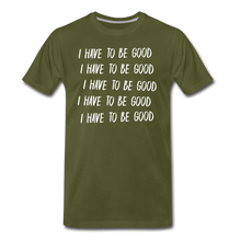 Load image into Gallery viewer, Evil Nun Be Good T-Shirt (Mens) - olive green