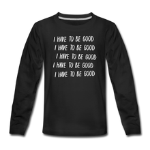 Load image into Gallery viewer, Evil Nun Be Good Long-Sleeve T-Shirt - black
