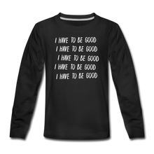 Load image into Gallery viewer, Evil Nun Be Good Long-Sleeve T-Shirt - black