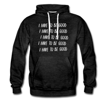 Load image into Gallery viewer, Evil Nun Be Good Hoodie (Mens) - charcoal gray