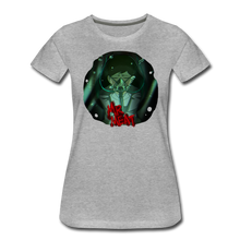 Load image into Gallery viewer, Mr. Meat Amelia T-Shirt (Womens) - heather gray