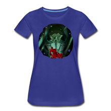 Load image into Gallery viewer, Mr. Meat Amelia T-Shirt (Womens) - royal blue
