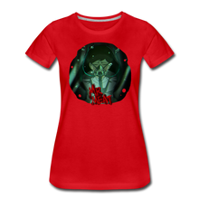 Load image into Gallery viewer, Mr. Meat Amelia T-Shirt (Womens) - red