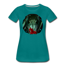 Load image into Gallery viewer, Mr. Meat Amelia T-Shirt (Womens) - teal