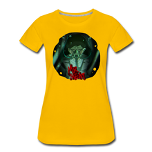 Load image into Gallery viewer, Mr. Meat Amelia T-Shirt (Womens) - sun yellow