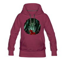 Load image into Gallery viewer, Mr. Meat Amelia Hoodie (Womens) - burgundy