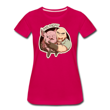 Load image into Gallery viewer, Mr. Meat Buddies T-Shirt (Womens) - dark pink