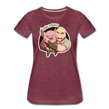 Load image into Gallery viewer, Mr. Meat Buddies T-Shirt (Womens) - heather burgundy