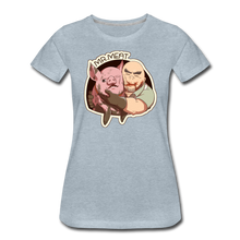 Load image into Gallery viewer, Mr. Meat Buddies T-Shirt (Womens) - heather ice blue
