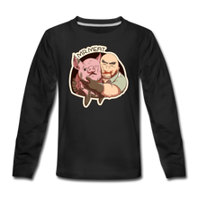 Load image into Gallery viewer, Mr. Meat Buddies Long-Sleeve T-Shirt - black
