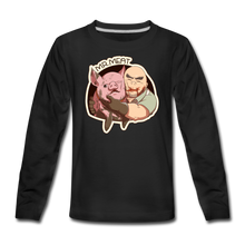 Load image into Gallery viewer, Mr. Meat Buddies Long-Sleeve T-Shirt - black