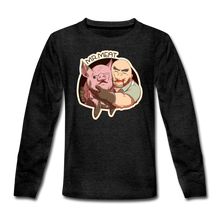 Load image into Gallery viewer, Mr. Meat Buddies Long-Sleeve T-Shirt - charcoal gray

