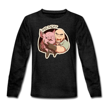 Load image into Gallery viewer, Mr. Meat Buddies Long-Sleeve T-Shirt - charcoal gray