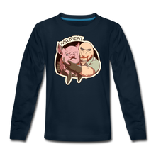 Load image into Gallery viewer, Mr. Meat Buddies Long-Sleeve T-Shirt - deep navy