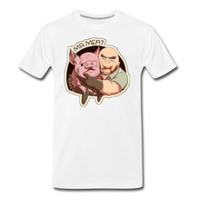 Load image into Gallery viewer, Mr. Meat Buddies T-Shirt (Mens) - white