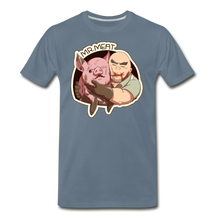 Load image into Gallery viewer, Mr. Meat Buddies T-Shirt (Mens) - steel blue