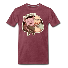 Load image into Gallery viewer, Mr. Meat Buddies T-Shirt (Mens) - heather burgundy