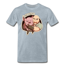 Load image into Gallery viewer, Mr. Meat Buddies T-Shirt (Mens) - heather ice blue