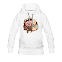 Load image into Gallery viewer, Mr. Meat Buddies Hoodie (Womens) - white